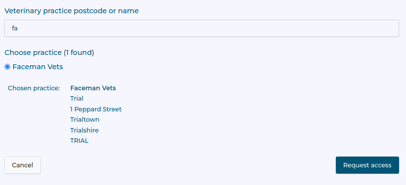 Select Practice Select Practice