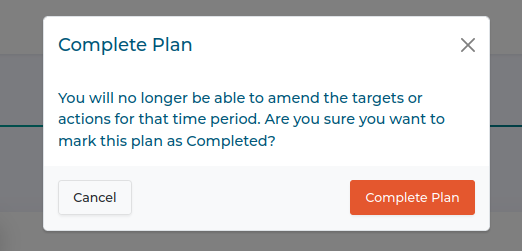 Complete confirmation