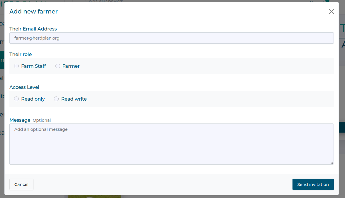 Adding a team member